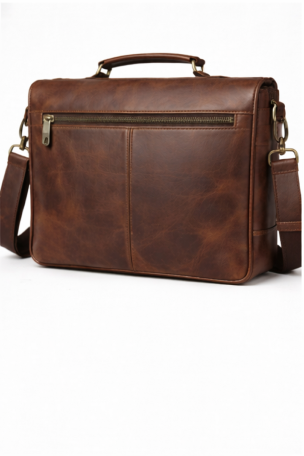 HERITAGE LEATHER MESSENGER BAG