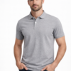 ESSENTIAL GREY POLO SHIRT