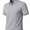 ESSENTIAL GREY POLO SHIRT