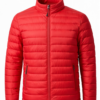 ULTRA LIGHT RED PUFFER JACKET