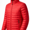 ULTRA LIGHT RED PUFFER JACKET