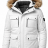 ARCTIC WHITE PARKA JACKET