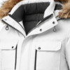 ARCTIC WHITE PARKA JACKET