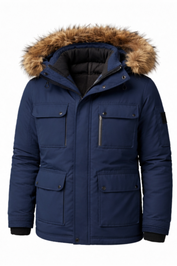 NAVY ARCTIC PARKA JACKET