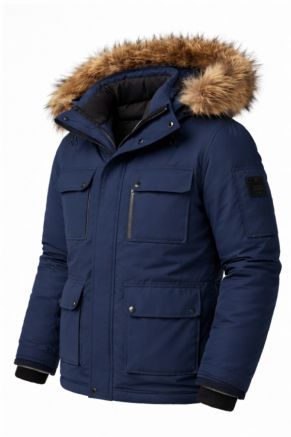 NAVY ARCTIC PARKA JACKET