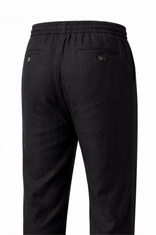 CLASSIC BLACK JOGGER TROUSERS