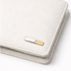 MINIMAL WHITE LEATHER WALLET