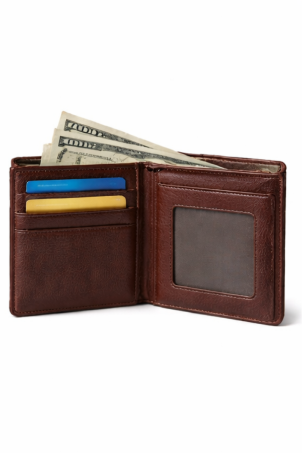 CLASSIC BROWN LEATHER WALLET