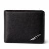 BLACK LEATHER WALLET