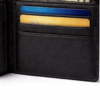 BLACK LEATHER WALLET