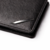 BLACK LEATHER WALLET