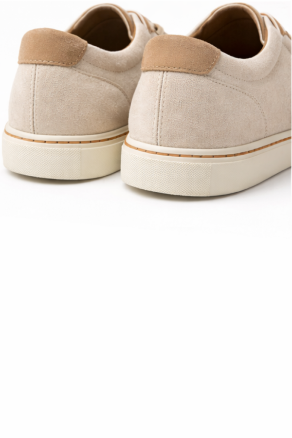 BEIGE CASUAL SNEAKERS