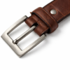 CLASSIC BROWN LEATHER BELT