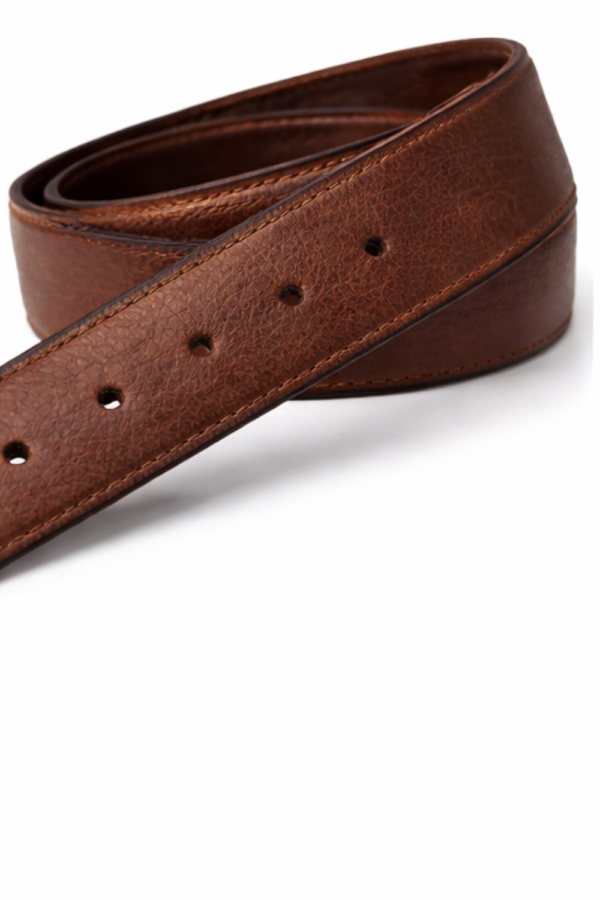 CLASSIC BROWN LEATHER BELT