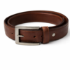 CLASSIC BROWN LEATHER BELT